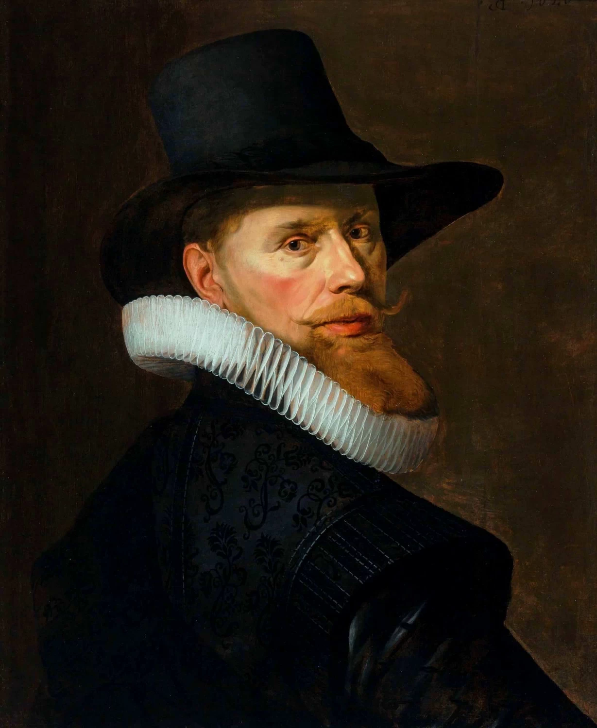 Ritratto di Dirck van Dans - Kunsthandel Salomon Lilian Old Master Paintings